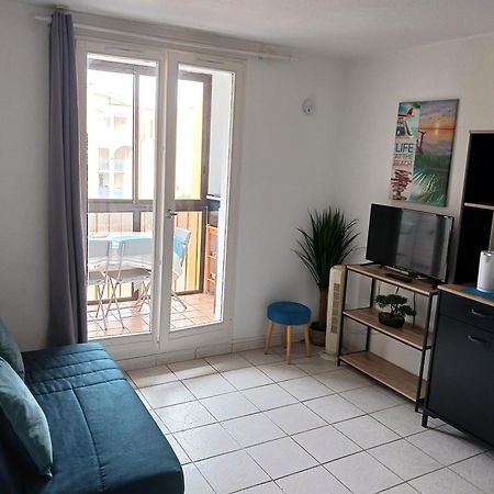 Appartement Vue Mer, Acces Direct Plage, Parking Privatif Le Barcarès Zewnętrze zdjęcie