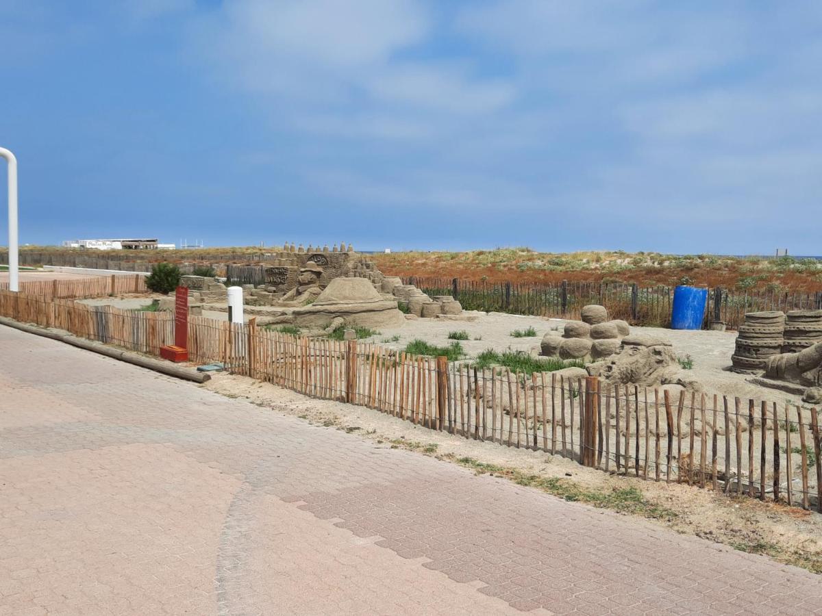 Appartement Vue Mer, Acces Direct Plage, Parking Privatif Le Barcarès Zewnętrze zdjęcie