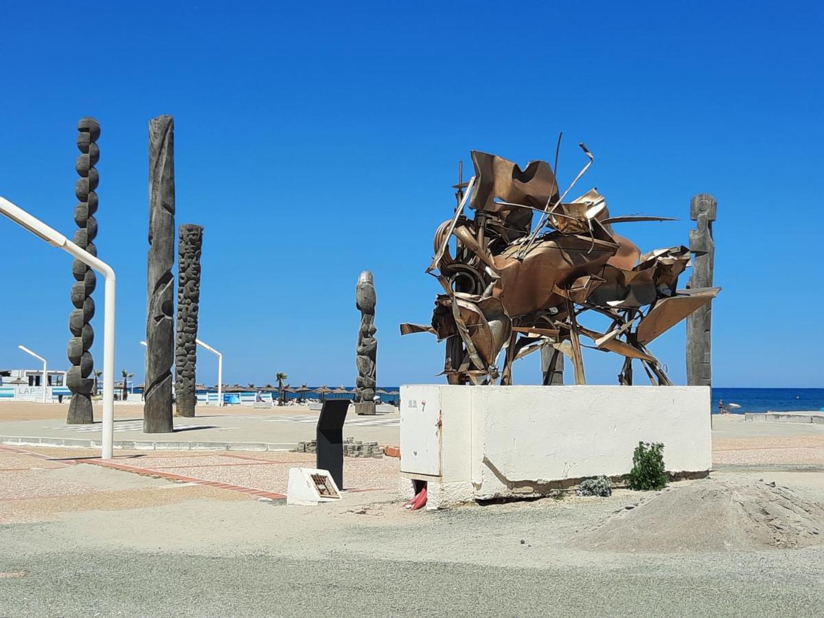 Appartement Vue Mer, Acces Direct Plage, Parking Privatif Le Barcarès Zewnętrze zdjęcie