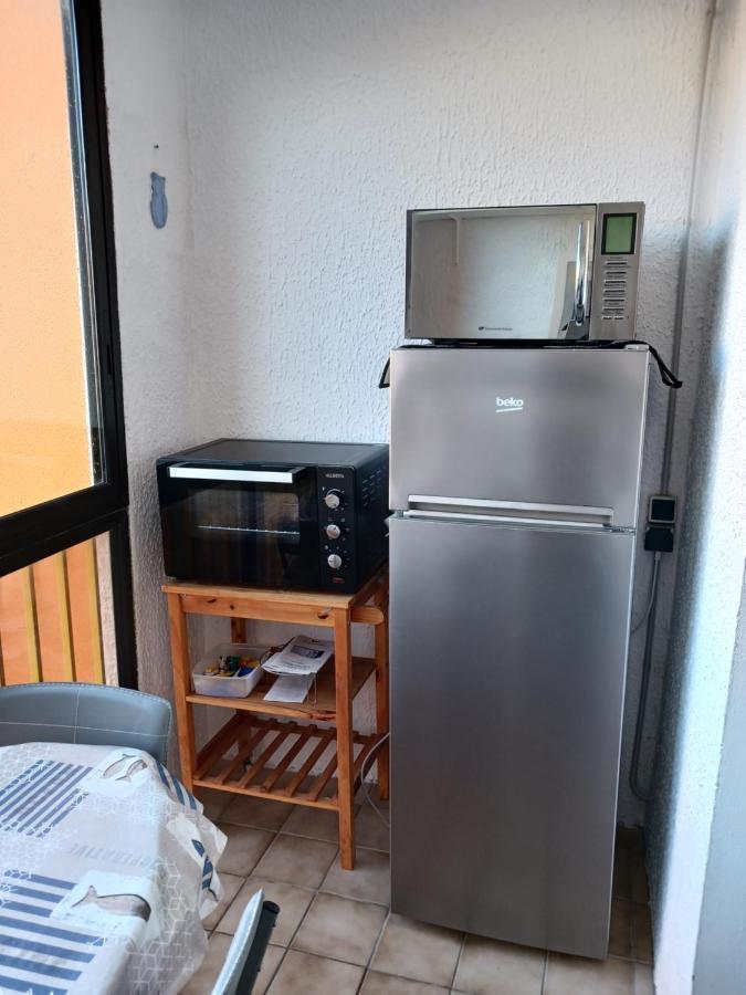 Appartement Vue Mer, Acces Direct Plage, Parking Privatif Le Barcarès Zewnętrze zdjęcie